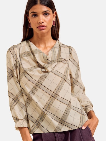 Camicia da donna di Friends Like These in beige: frontale