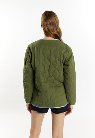 DreiMaster Vintage Between-season jacket 'Imane' in Green