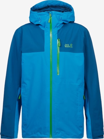 JACK WOLFSKIN Outdoor jacket 'Go Hike' in Blue: front