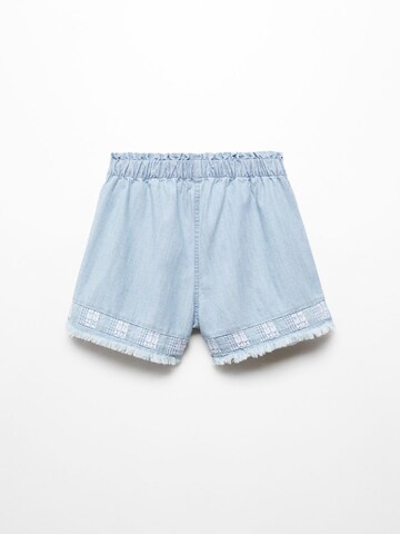 MANGO KIDS Regular Pants 'BEA' in Blue