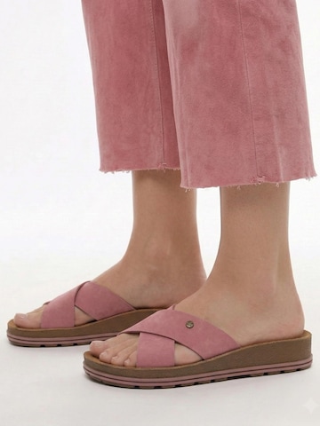 Maciejka Mules in Pink