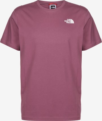 THE NORTH FACE T-Shirt 'Redbox' in Lila: predná strana