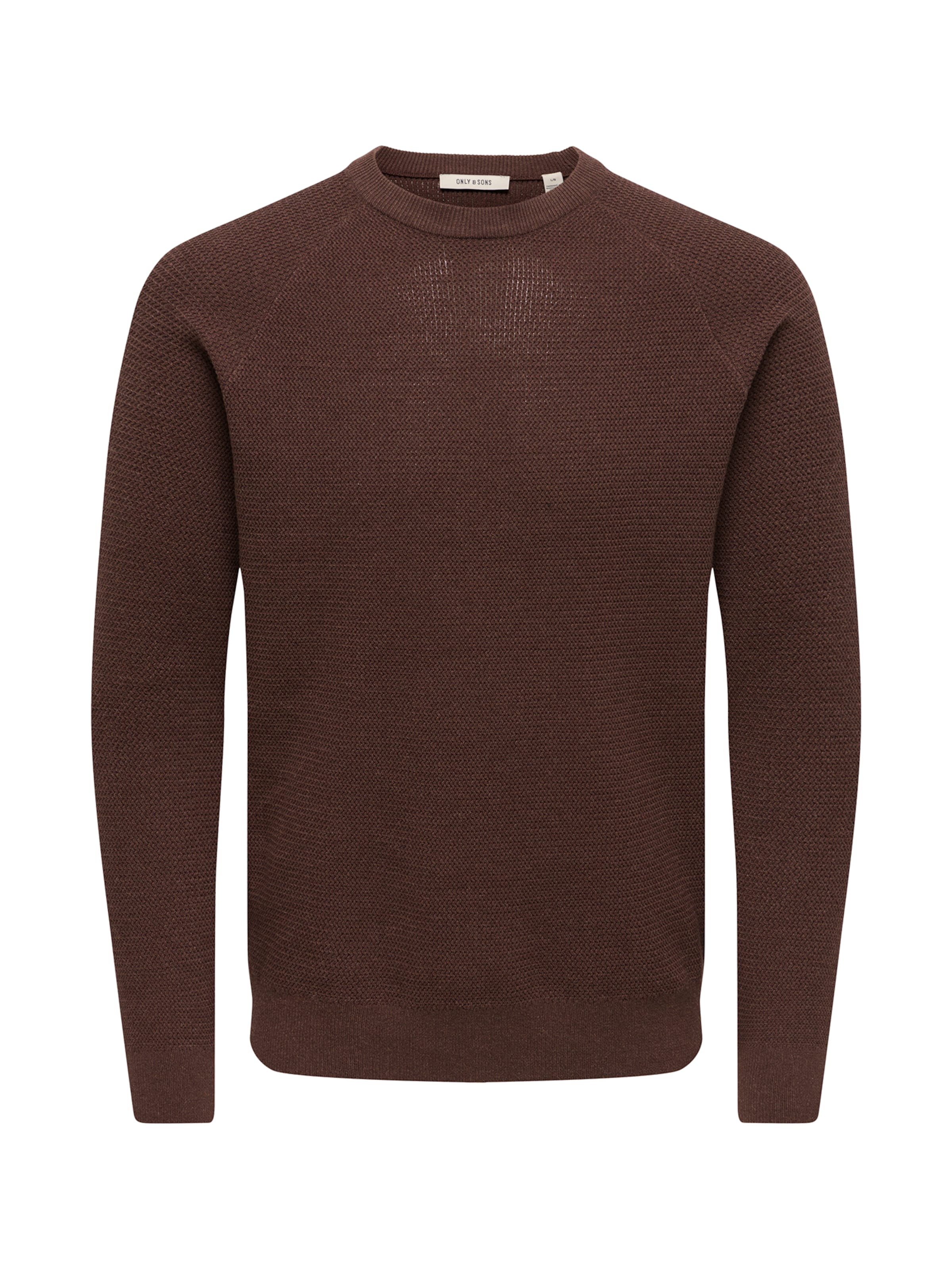 Only & Sons Pullover 'ONSHAY' in Braun: Vorderseite