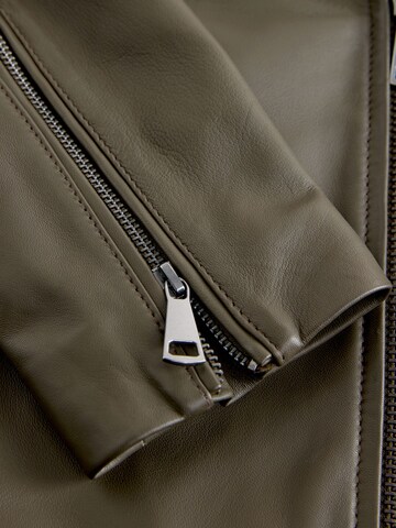 Next Демисезонная куртка 'N. Real' в Зеленый