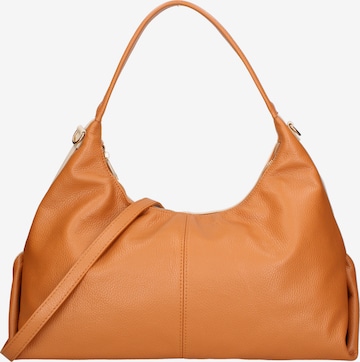 Borsa a spalla di Roberta Rossi in marrone: frontale