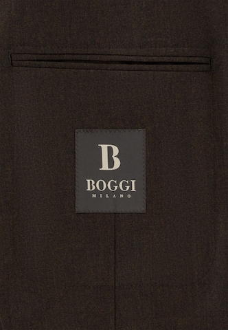 Boggi Milano Regular Suit in Brown