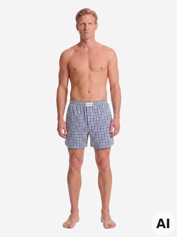 Boxers ' Mix Karos ' Sugar Pine en bleu