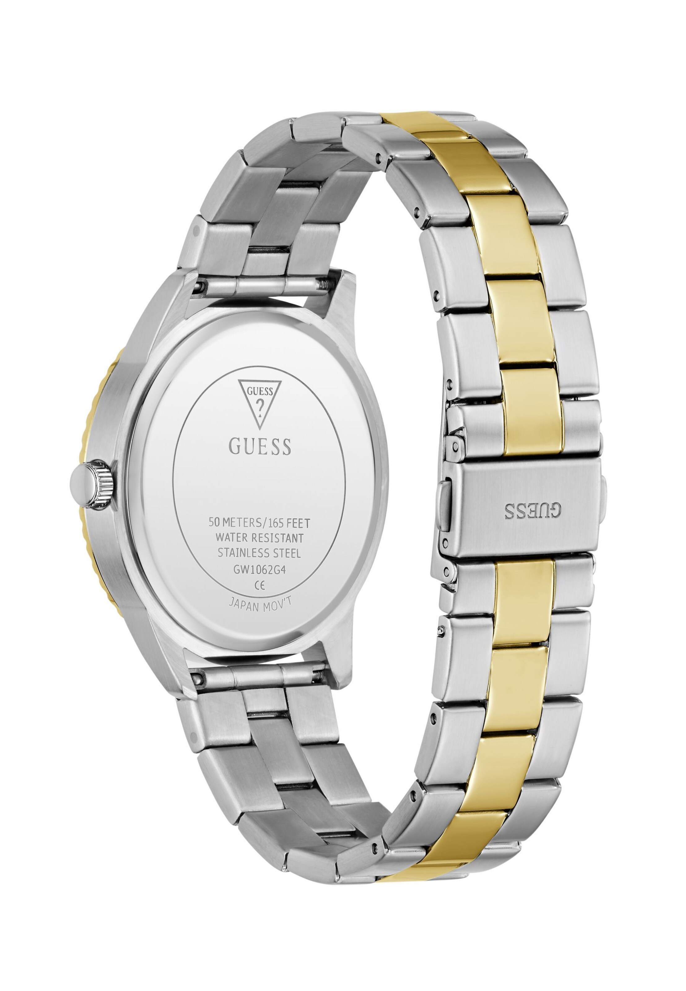 GUESS Uhr 'Chip' in Silber