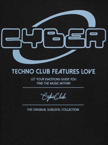 Sublevel Sweatvest in Zwart