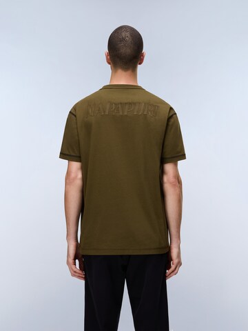 Maglietta 'S-Umbra' di NAPAPIJRI in verde