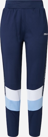 FILA Workout Pants 'Magnolia' in Blue: front