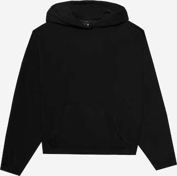 4F Sweatshirt in Zwart: voorkant