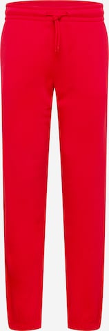 Urban Classics Tapered Broek in Rood: voorkant