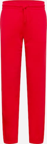 Tapered Pantaloni di Urban Classics in rosso: frontale