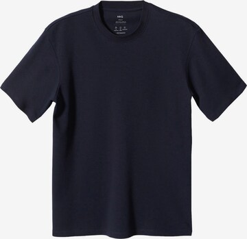 MANGO MAN Shirt 'Kimi' in Blauw: voorkant