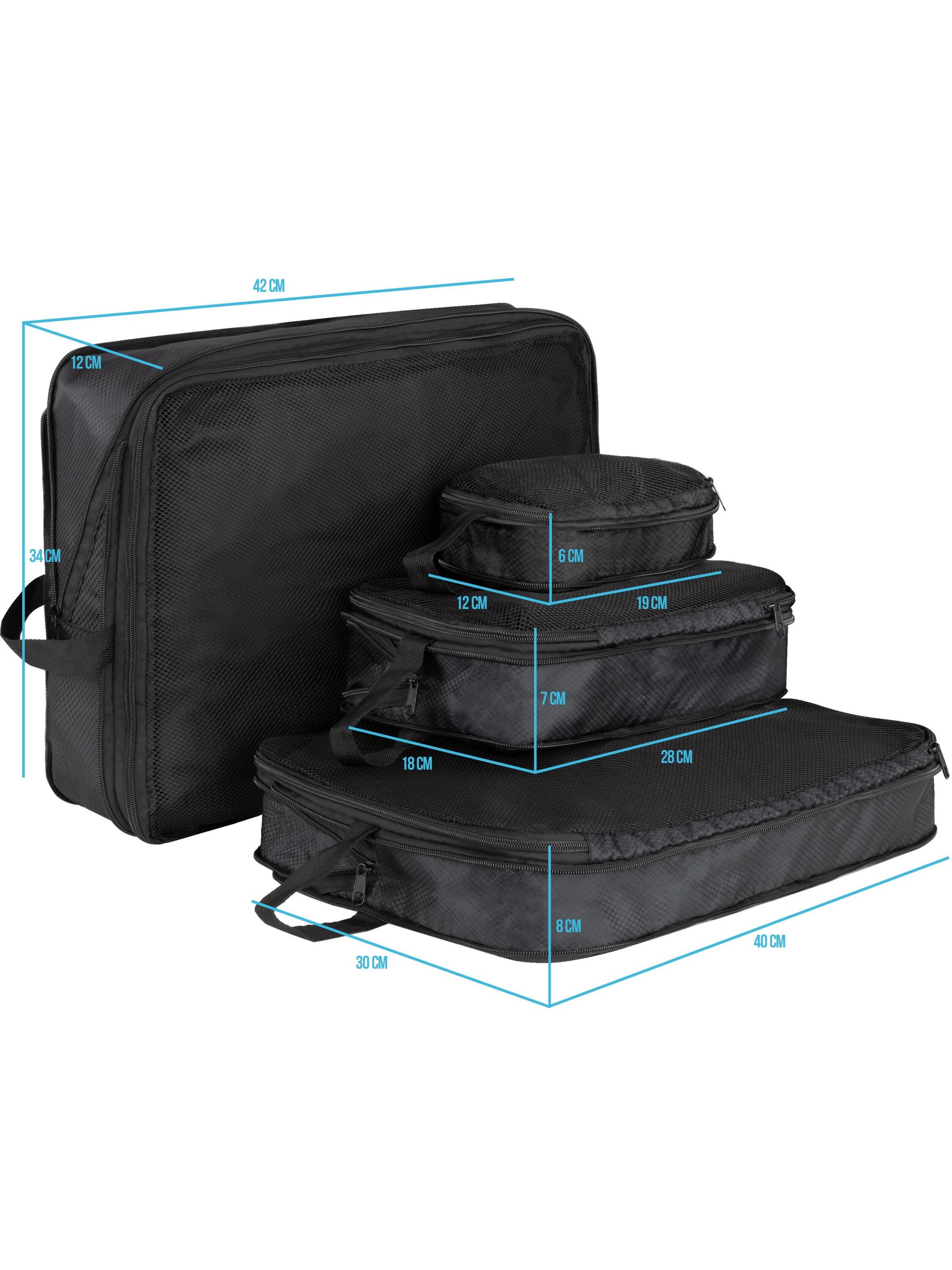 normani Set 'Nara': Koffer und Organizer-Set in Beige