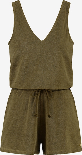 Shiwi Jumpsuit 'FIJI TOWELING' in sepia, Produktansicht