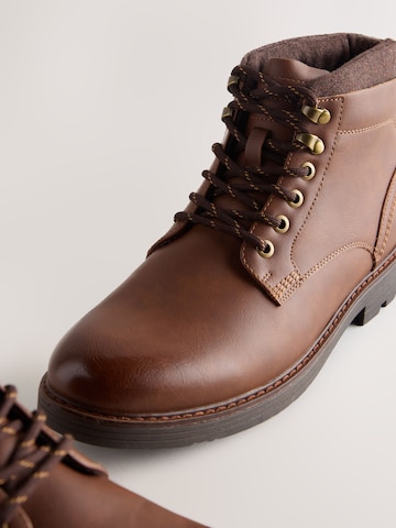 Next Lace-up boots in Brown
