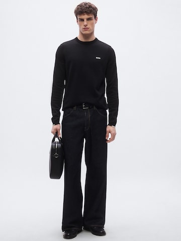 BOSS Свитер 'Ever-X' в Черный