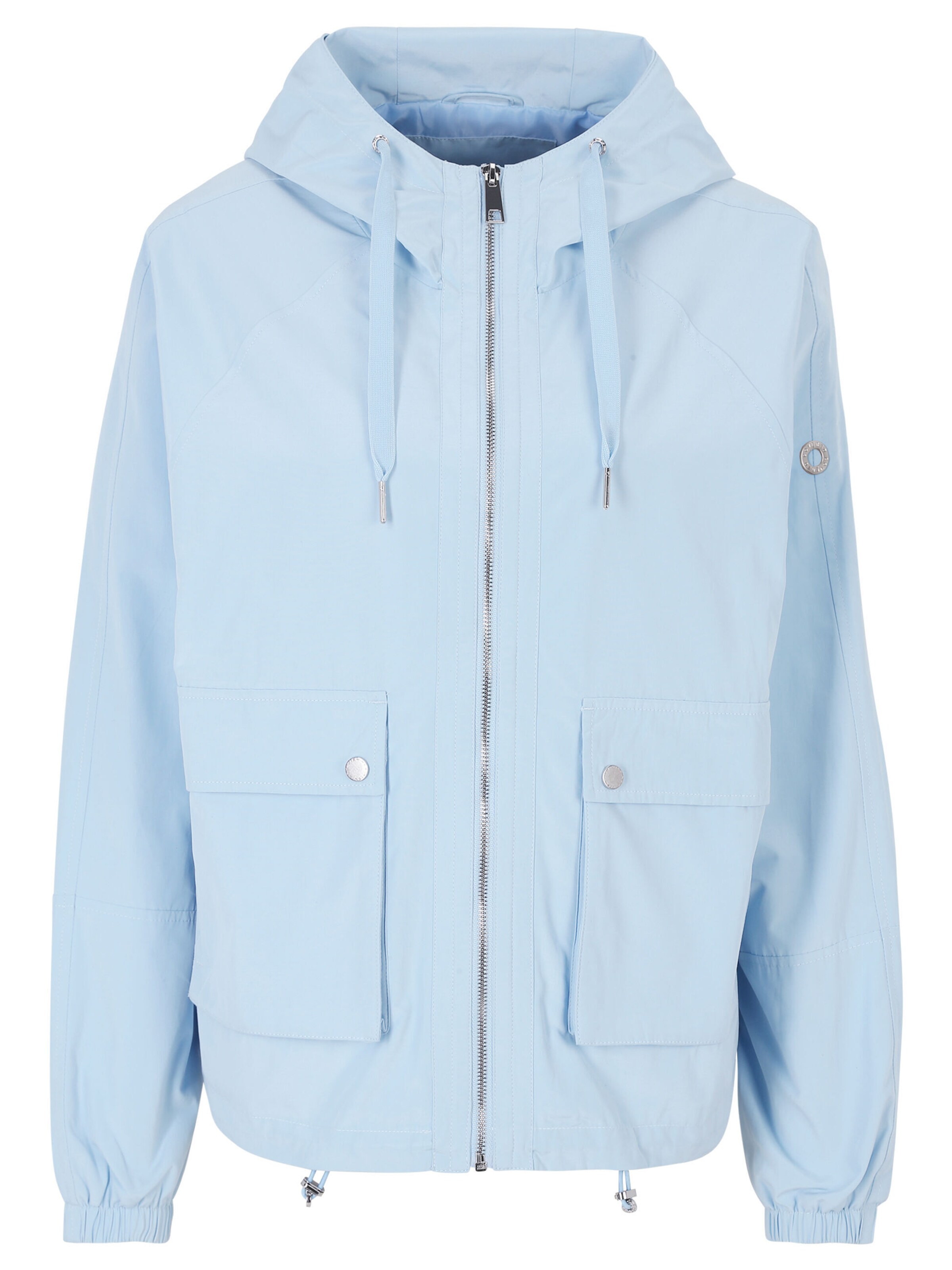 Covered Between-season jacket 'Mara' in Blue: front