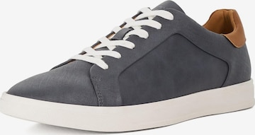 Dune LONDON Sneakers laag 'Traces' in Blauw: voorkant