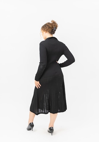 Elara Knit dress in Black