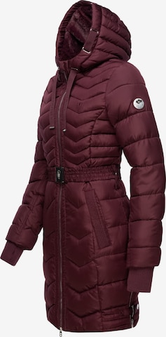 Manteau d’hiver 'Alpenveilchen' NAVAHOO en rouge