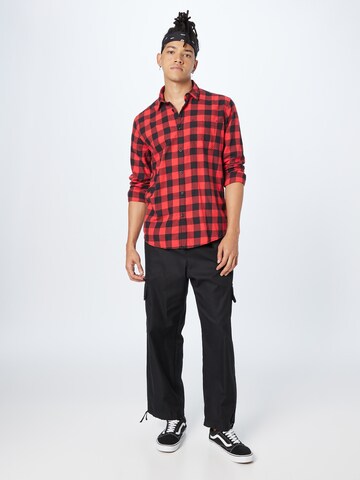 ESPRIT Regular fit Overhemd in Rood