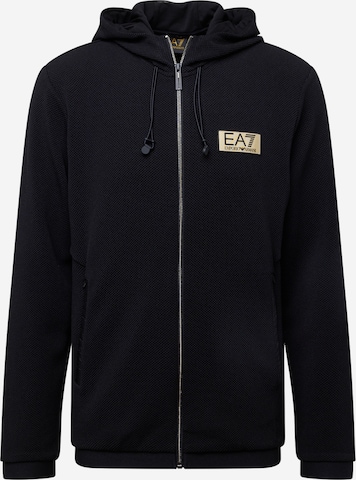 EA7 Emporio Armani - Sweatshirt em preto: frente