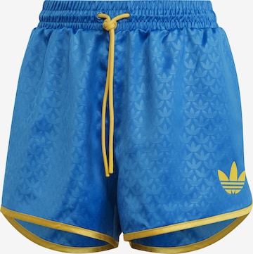 ADIDAS ORIGINALS Regular Trousers 'Adicolor 70S Monogram' in Blue: front