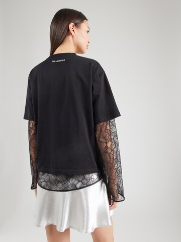 Maglietta di Karl Lagerfeld in nero