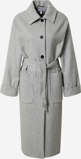 EDITED Manteau mi-saison 'Tosca' en gris chiné, Vue avec produit