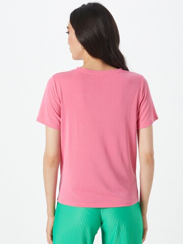VILA Тениска в розово