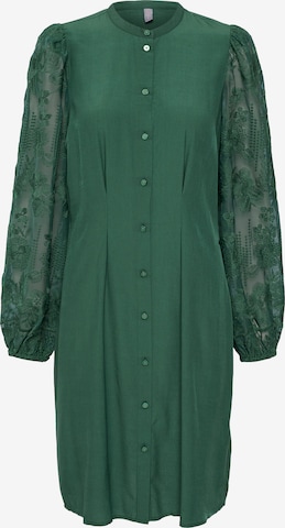 Robe-chemise 'asmine' CULTURE en vert : devant