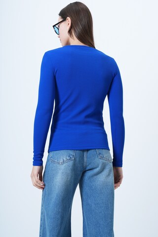 T-shirt Trend Alaçatı Stili en bleu