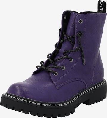 Palado Veterlaarzen 'Sideros Spark' in Lila: voorkant