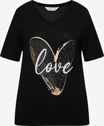 MIAMODA Shirt in Black: front