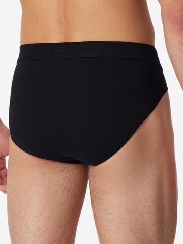 SCHIESSER Slip 'Long Life Cotton' in Zwart