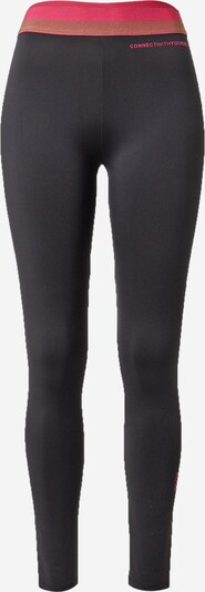 Pantaloni 'C_Erina_Active' BOSS pe bej închis / roz / pitaya / negru, Vizualizare produs
