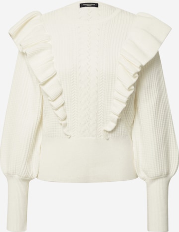 BRUUNS BAZAAR Sweater 'Simona Catalia' in White: front