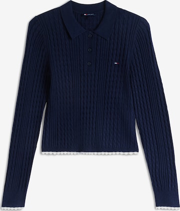 mėlyna Tommy Jeans Megztinis: priekis