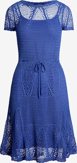 Rochie tricotat Lauren Ralph Lauren pe albastru, Vizualizare produs