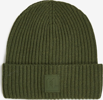 Karl Lagerfeld Czapka w kolorze oliwkowym, Podgląd produktu