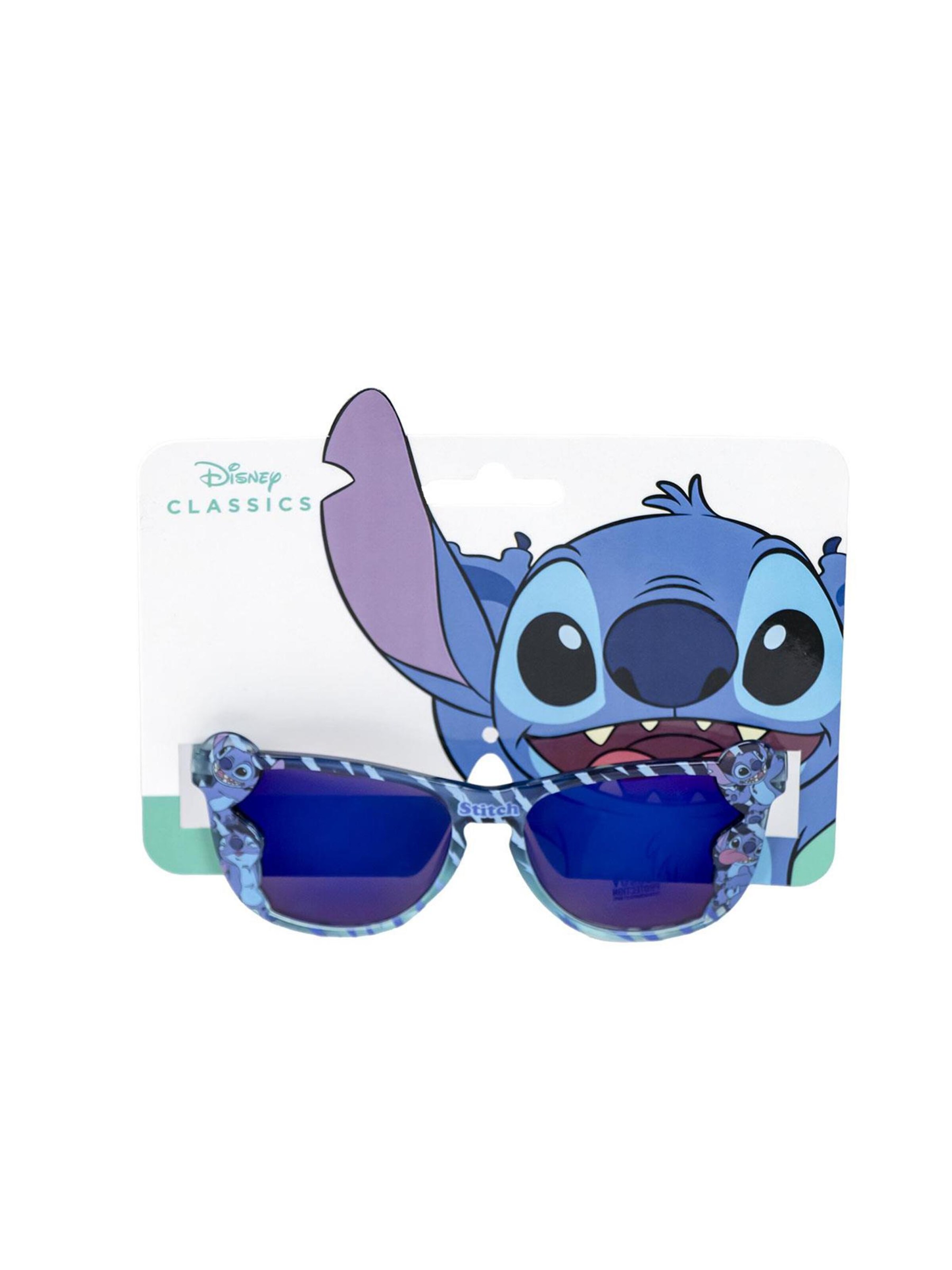 Lunettes de soleil 'Sonnenbrille Premium Stitch' DISNEY en violet