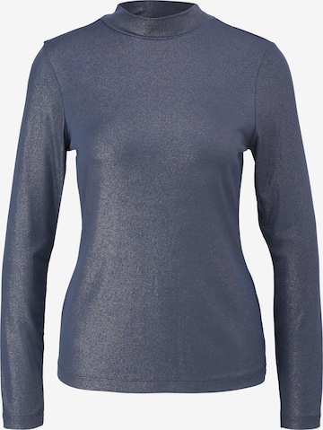 s.Oliver BLACK LABEL Shirt in Blue: front