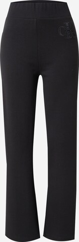 Calvin Klein Jeans Na zvonec Hlače | črna barva: sprednja stran