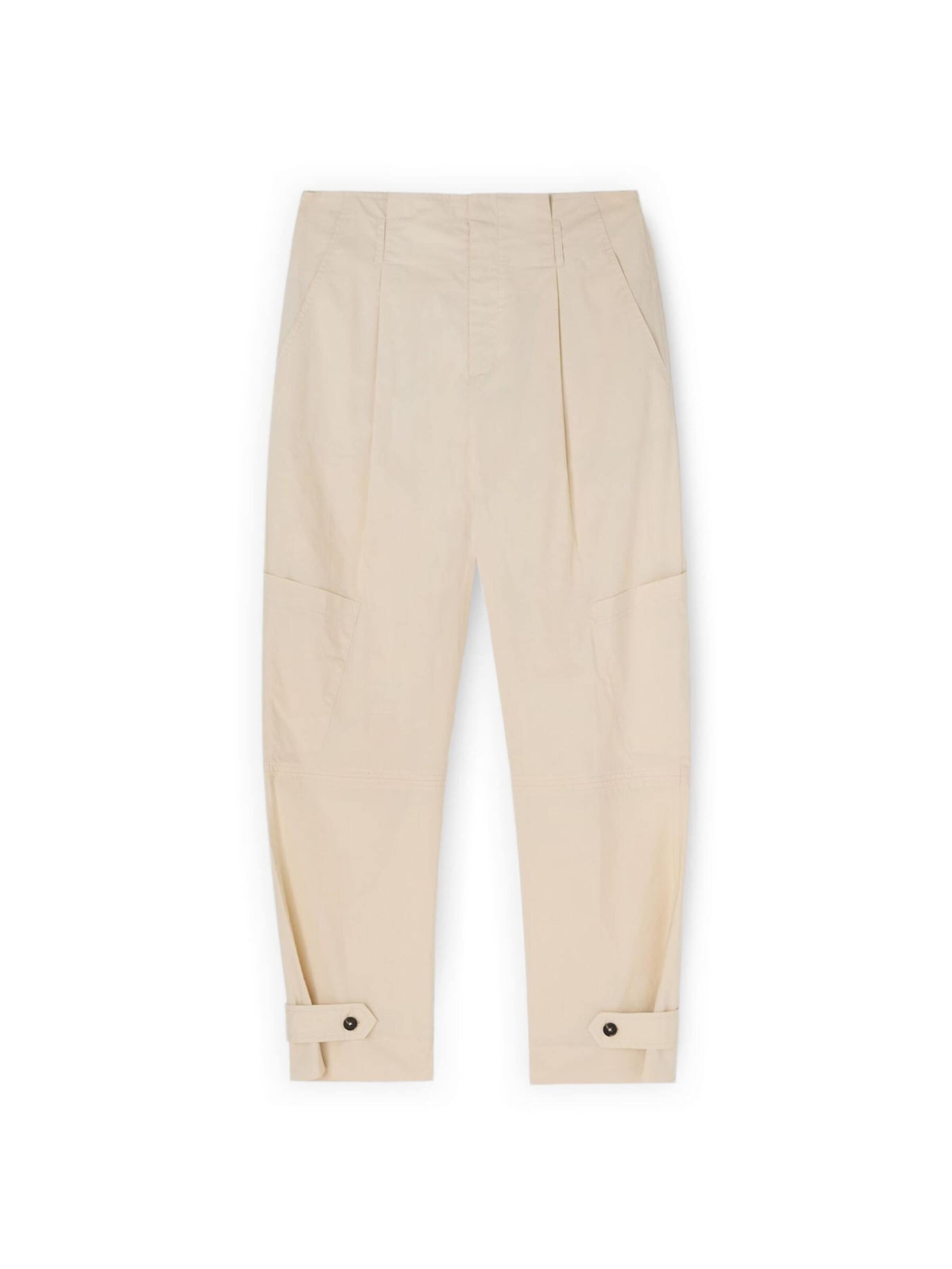 MOTIVI Loosefit Hose‌ in Beige: Vorderseite