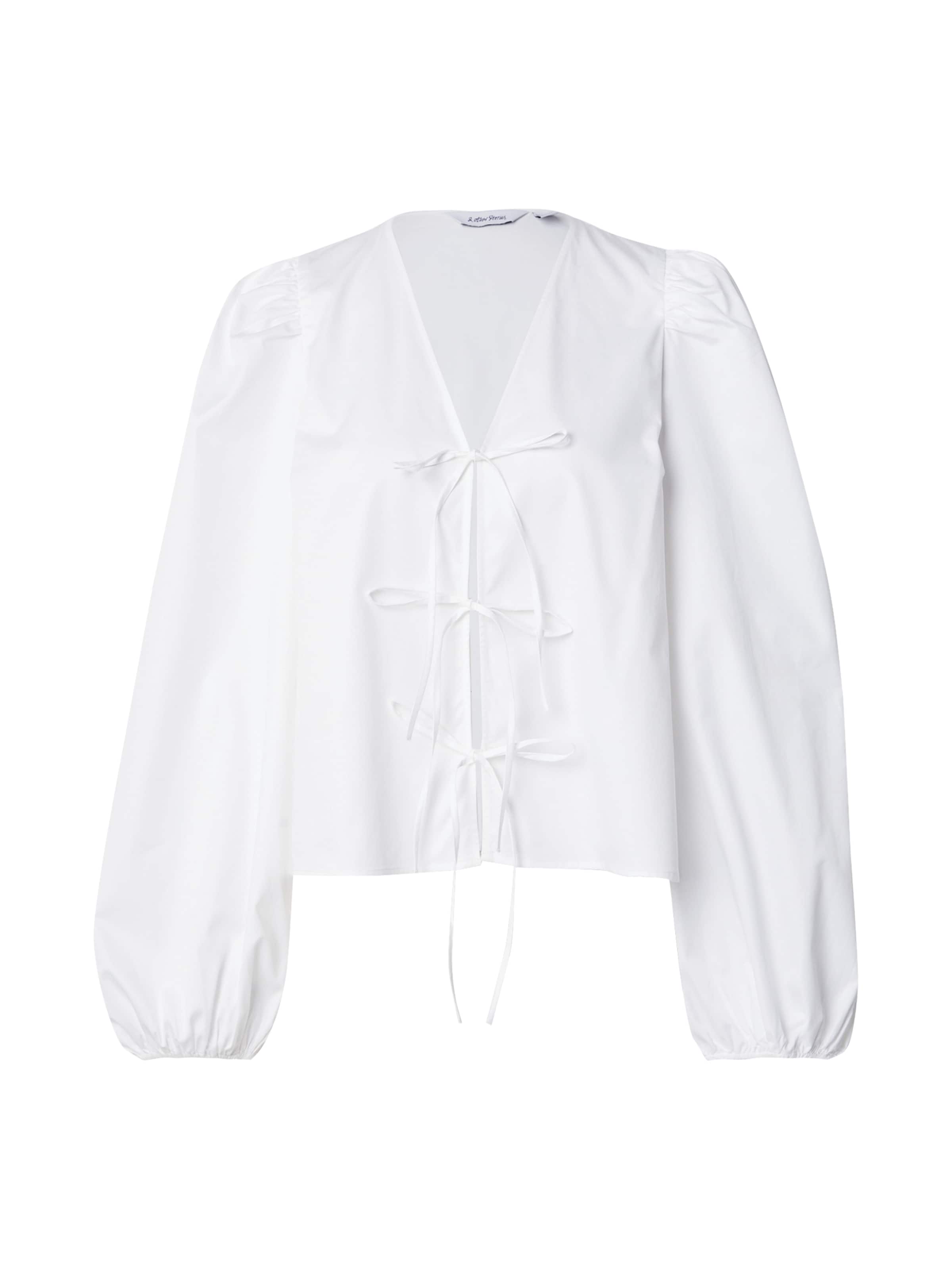 & Other Stories Blus i vit: framsida