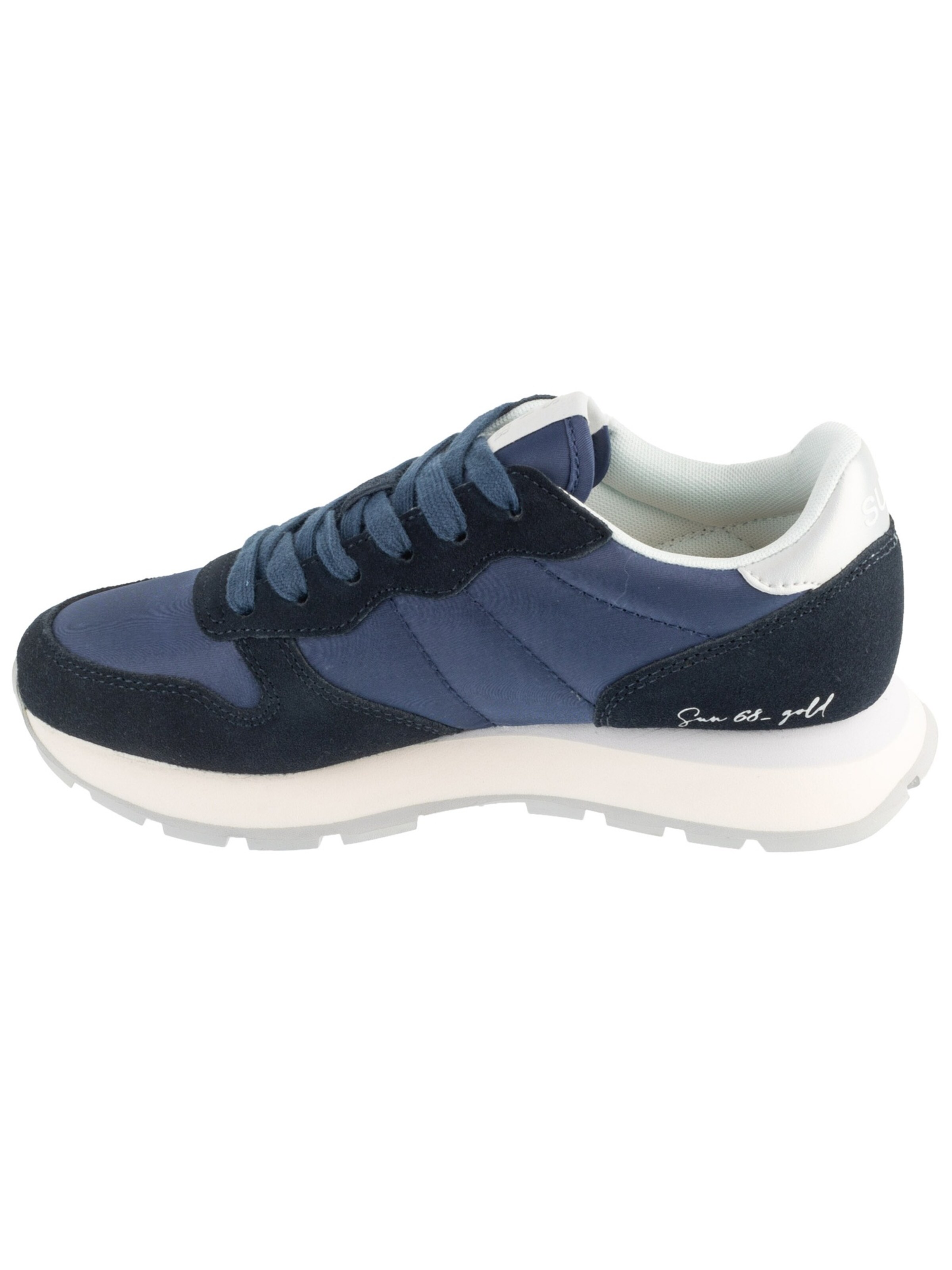 SUN68 Sneaker low 'SUN68 Ally Gold Silver'‌‌‌‌ in Blau: Vorderseite