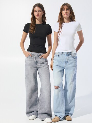 Pull&Bear Póló - fekete